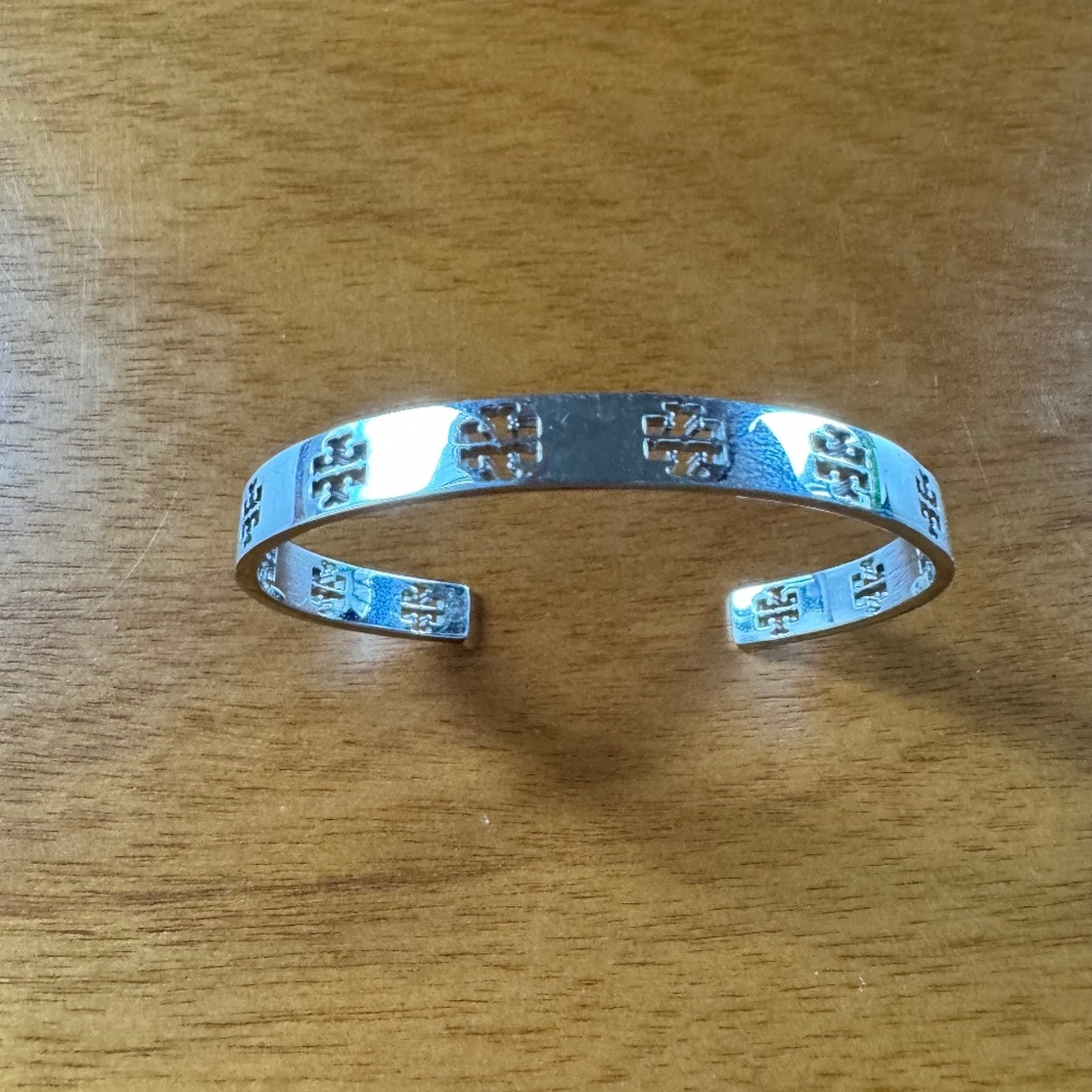 Tory Burch Silver Cuff Bracelet